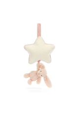 Jellycat Jellycat Bashful Blush Bunny Musical Pull