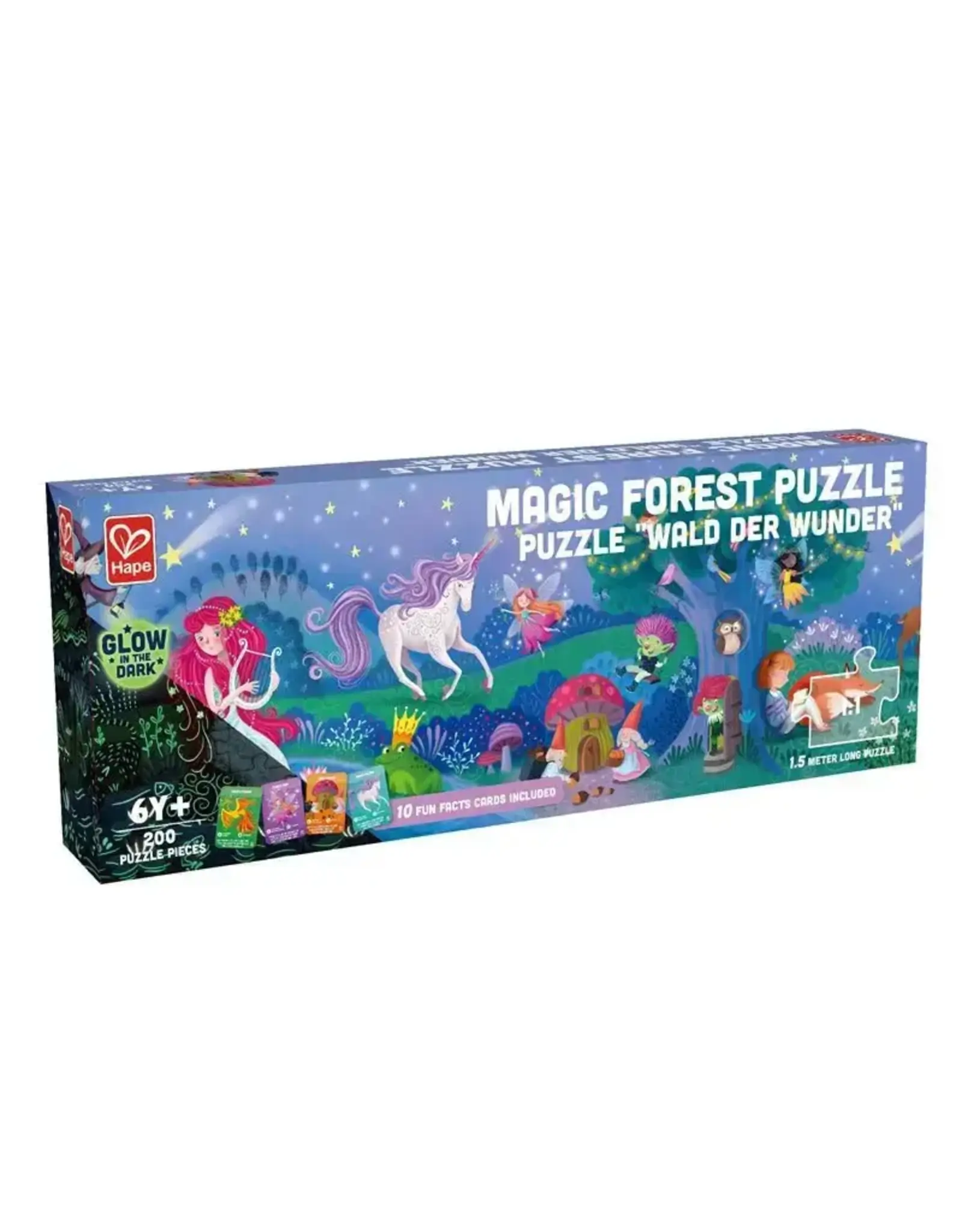 Hape Magic Forest Glow-in-the-Dark 200pc Puzzle