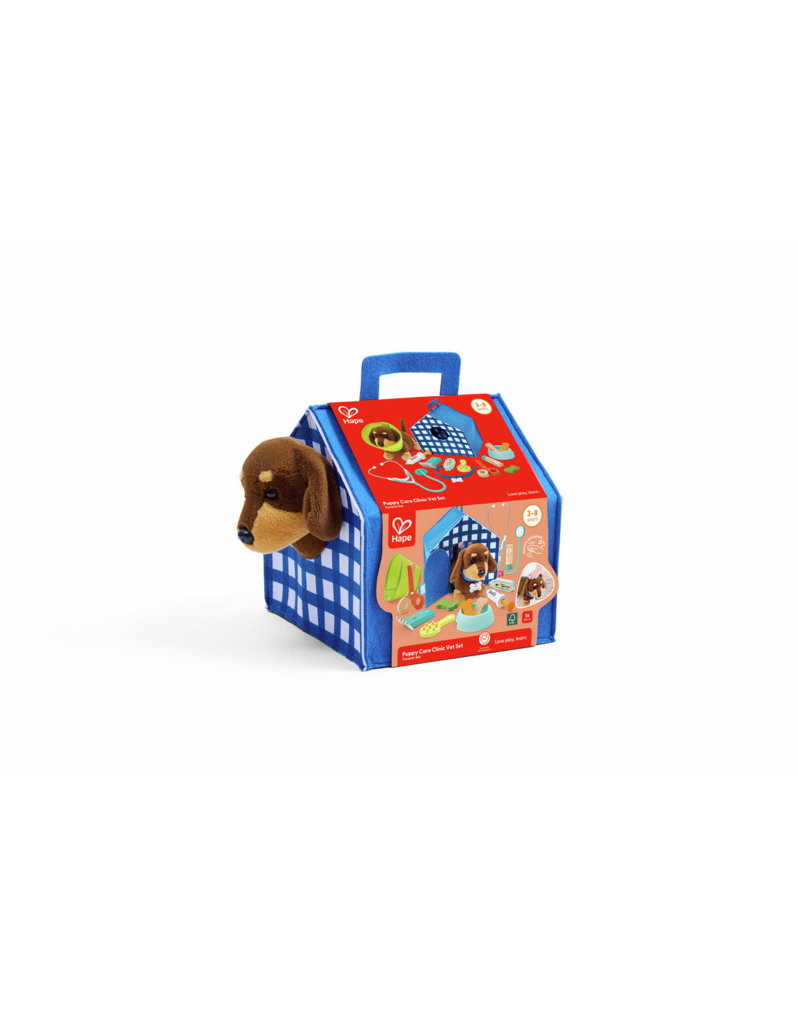 Hape Puppy Care Clinic Vet Set