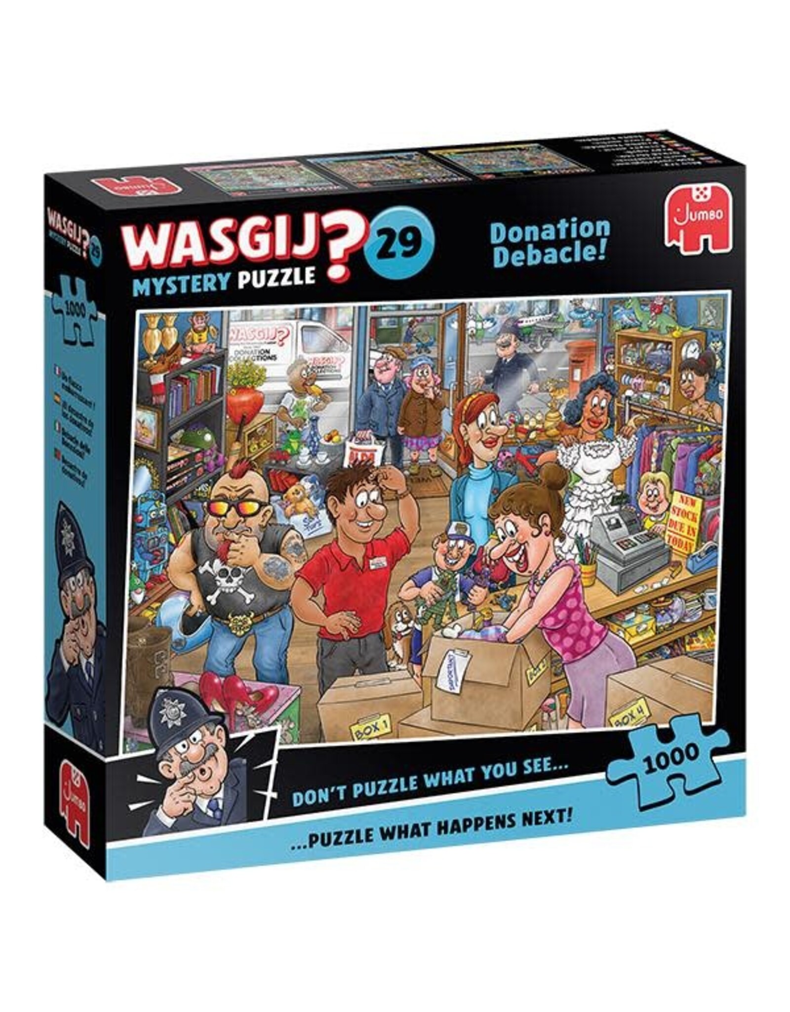 Jumbo Wasgij Mystery #29 - Donation Debacle 1000pc