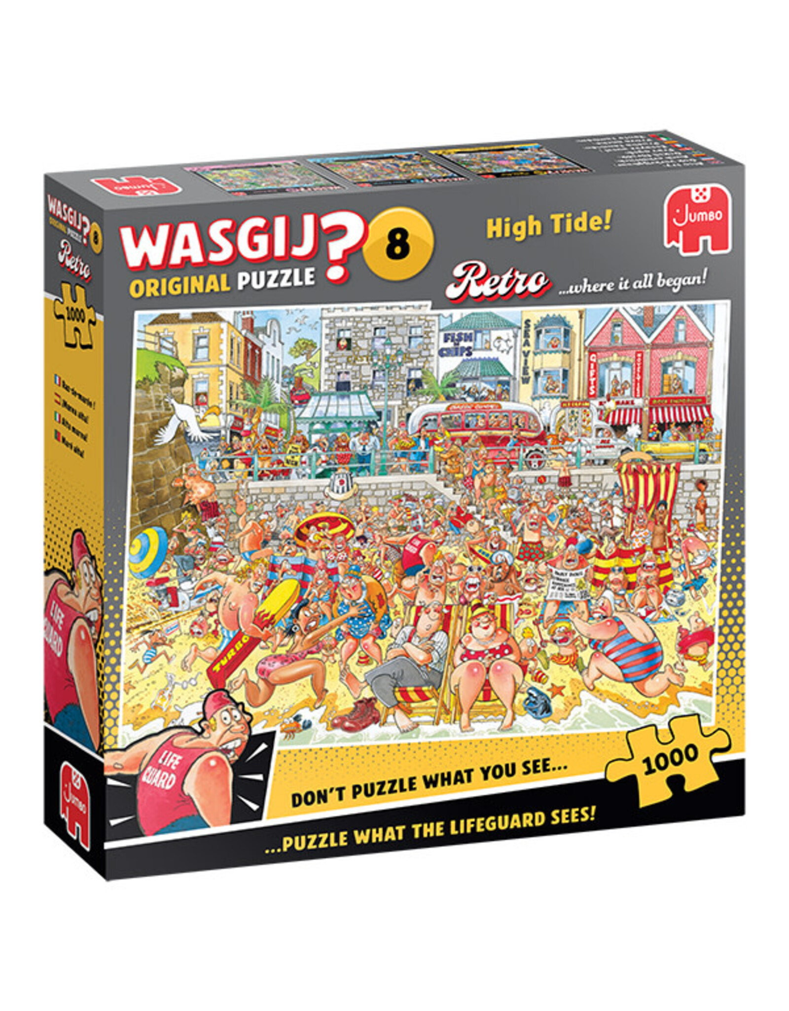 Jumbo Wasgij Original Retro #8 - High Tide! 1000pc