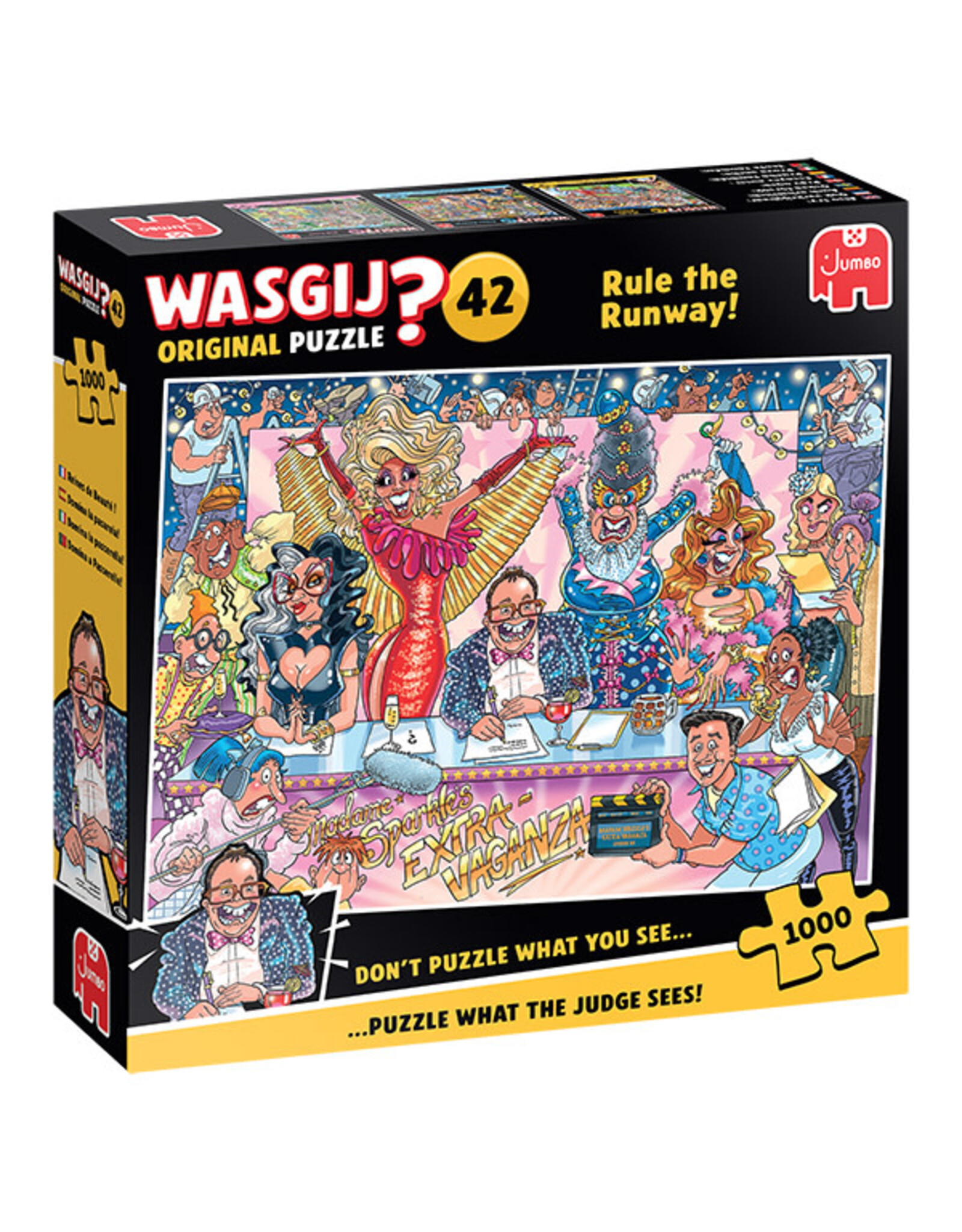 Jumbo Wasgij Original #42 - Rule the Runway! 1000pc