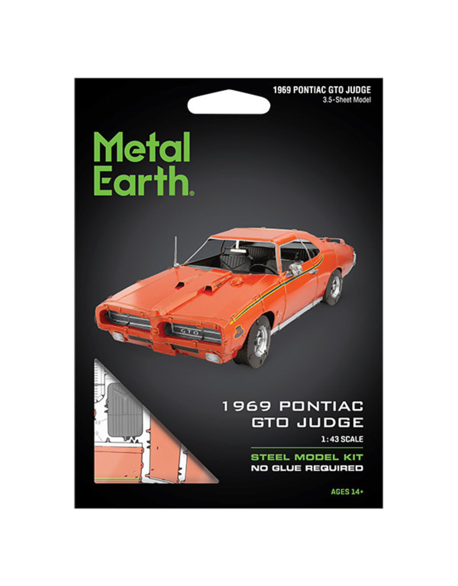 Metal Earth 1969 Pontiac GTO Judge