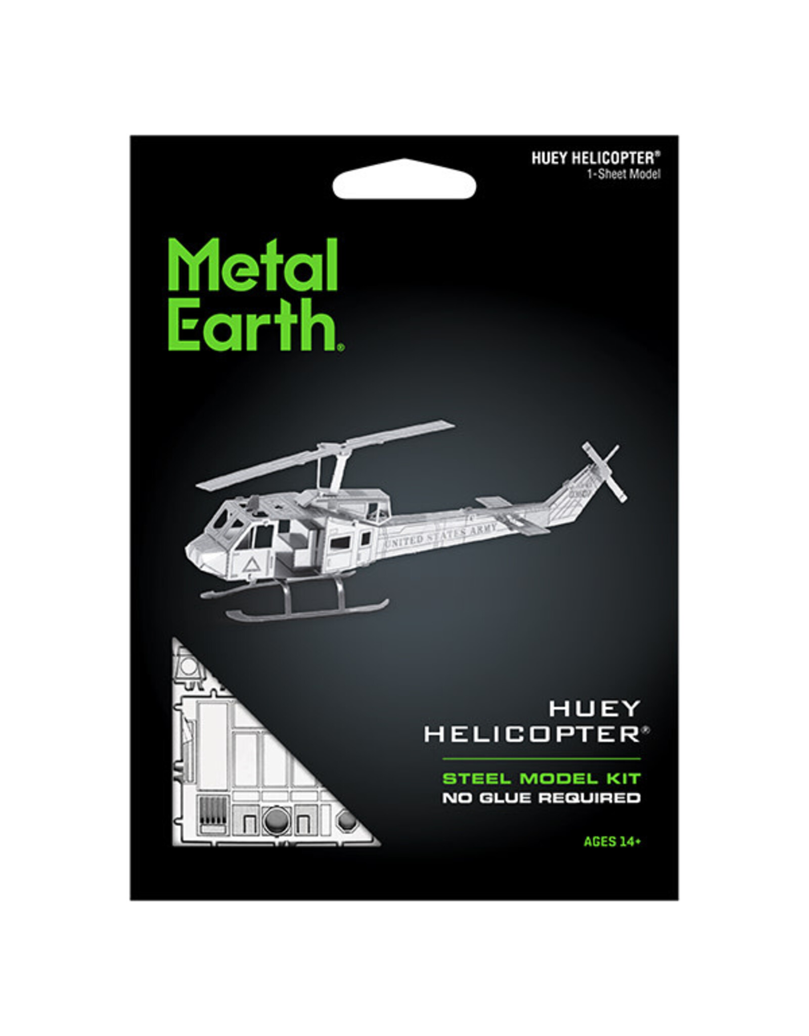 Metal Earth Huey Helicopter