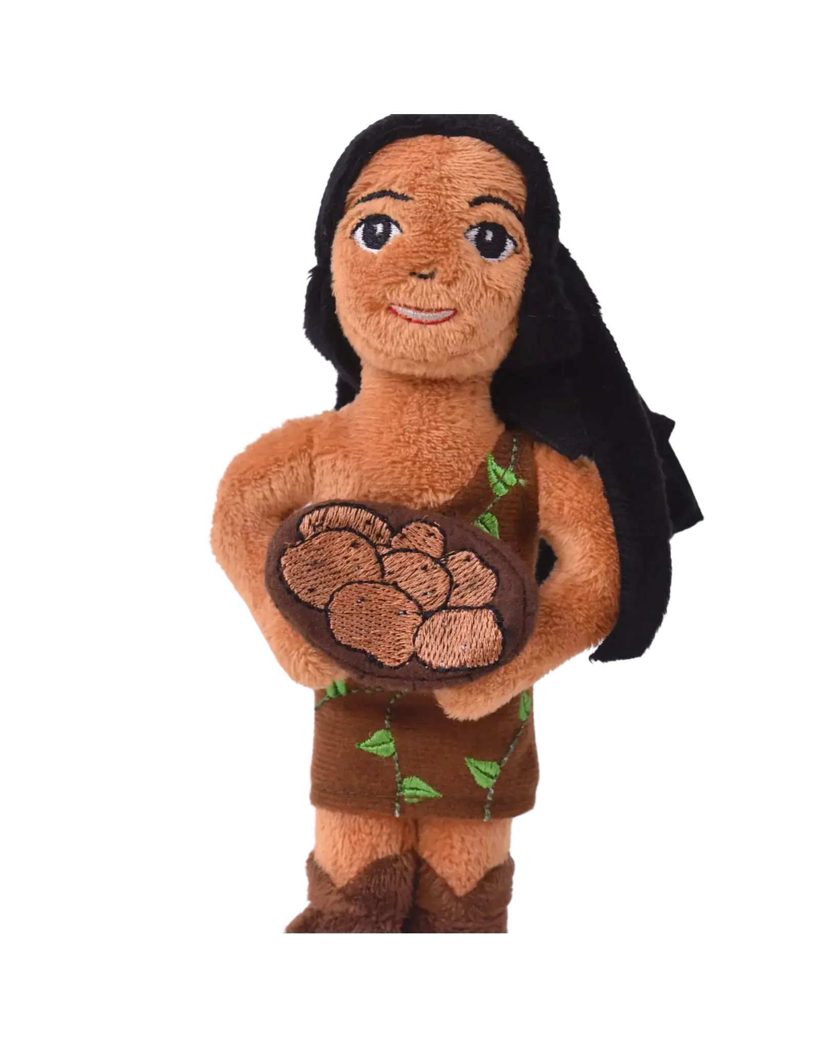 5" Wild Potato Clan – Anigodagewi (ᎠᏂᎦᏙᎨᏫ) Cherokee Nation Finger Puppet