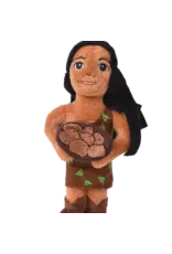 5" Wild Potato Clan – Anigodagewi (ᎠᏂᎦᏙᎨᏫ) Cherokee Nation Finger Puppet