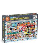 Mudpuppy All Aboard! Train Station 64 Piece Search & Find Puzzle