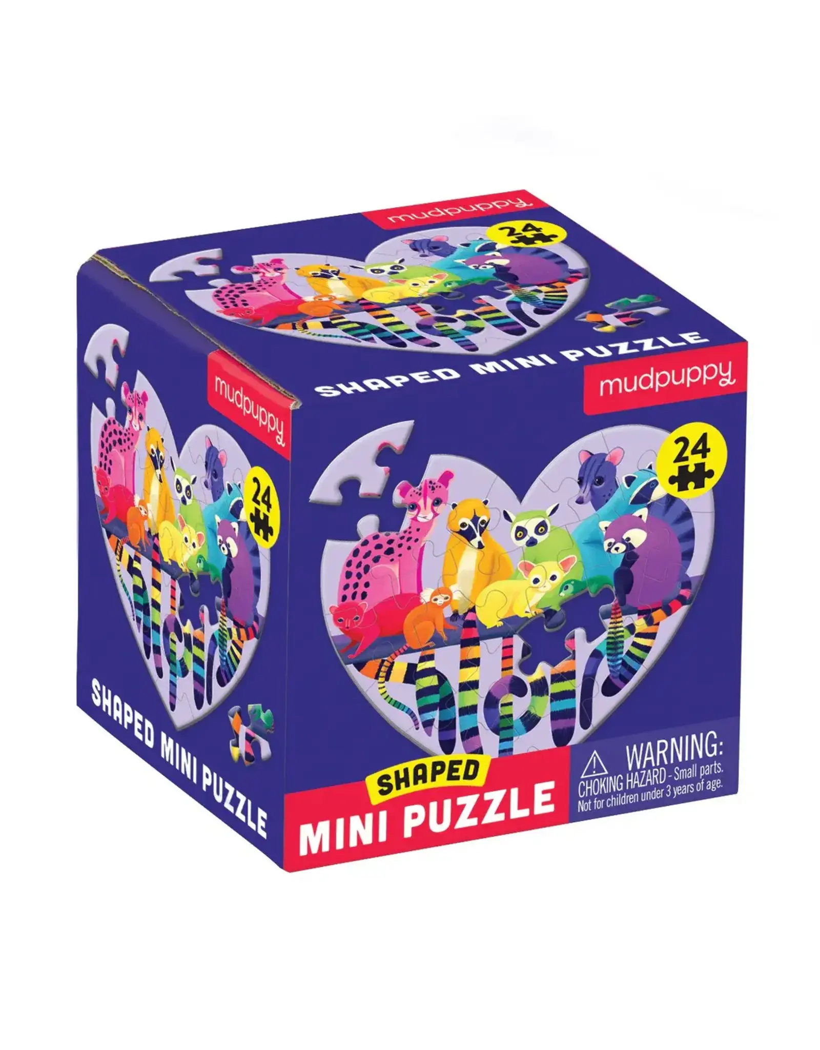 Love in the Wild 24 Piece Shaped Mini Puzzle