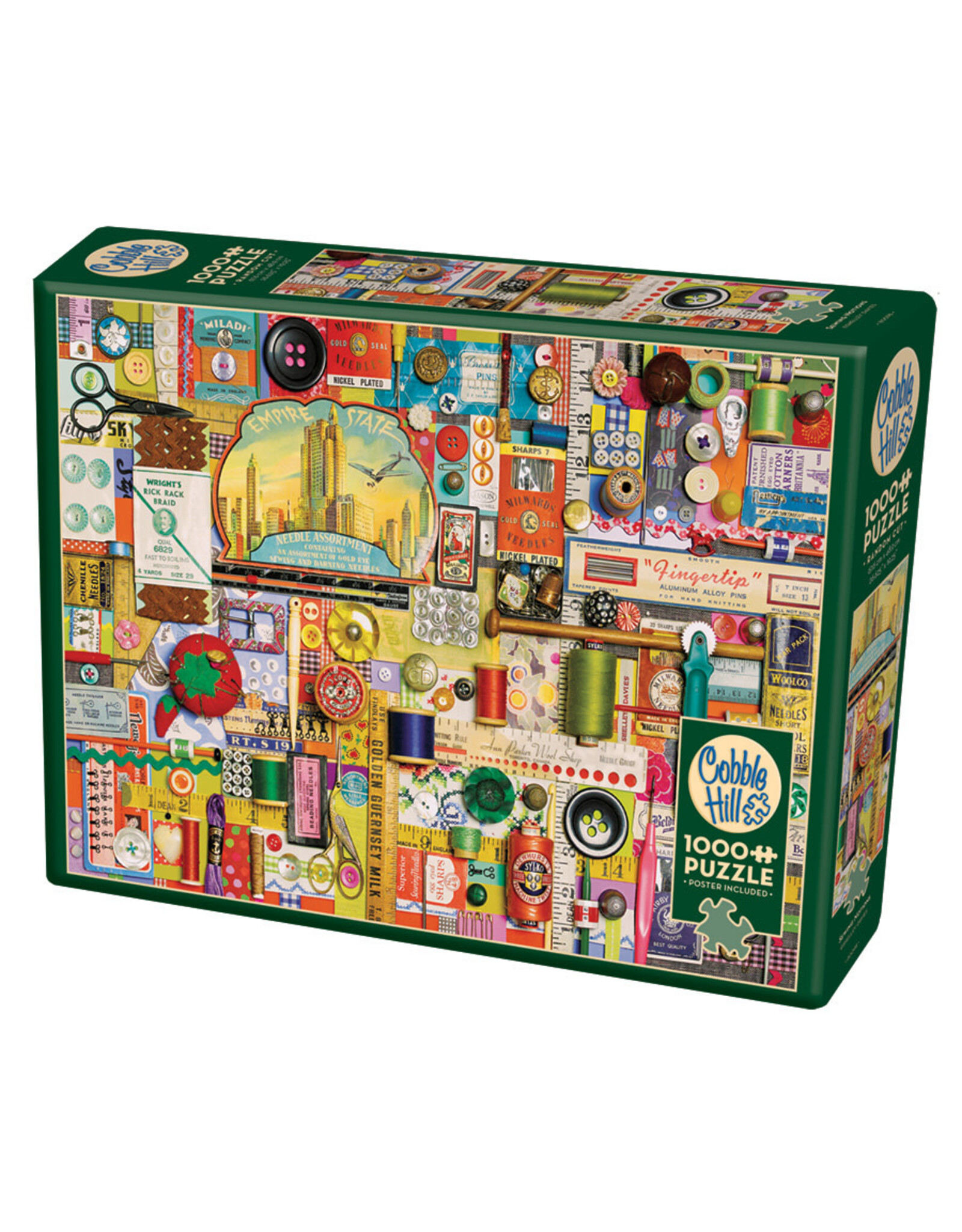 Cobble Hill Sewing Notions 1000 pc