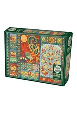 Cobble Hill Scandi Chicken Quilt 1000 pc