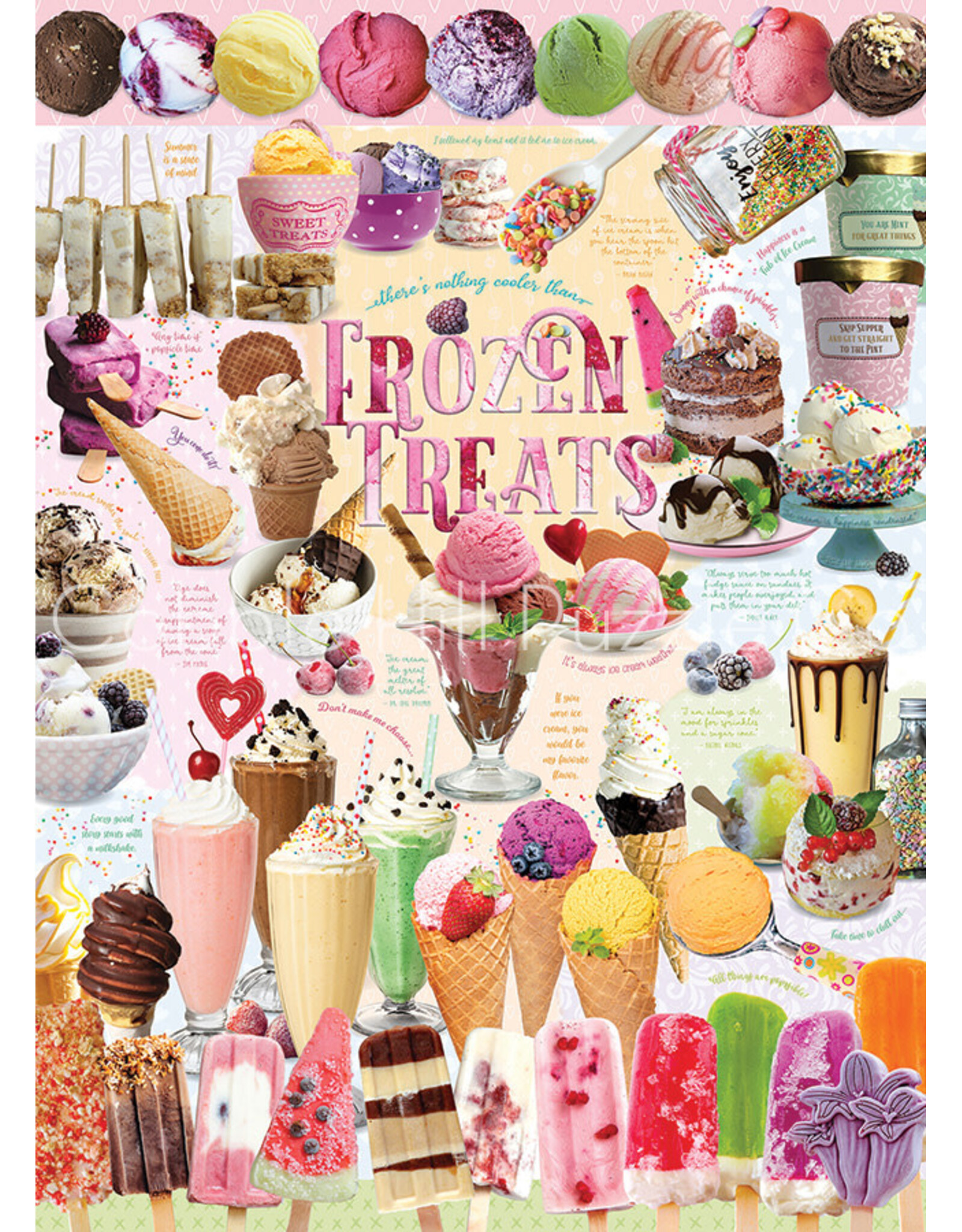 Cobble Hill Frozen Treats 1000pc