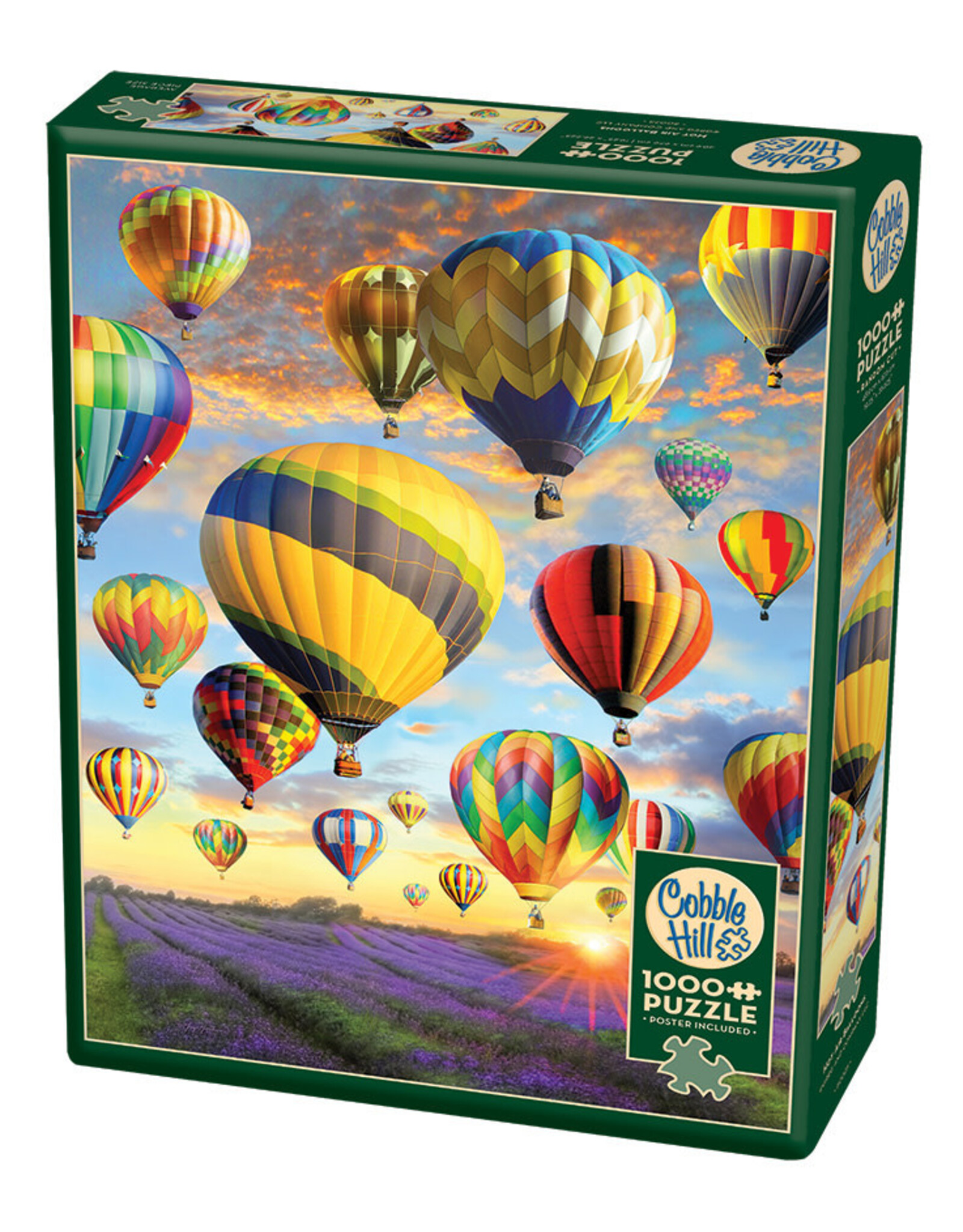 Cobble Hill Hot Air Balloons 1000 pc