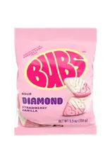 Bubs Sour Diamond Strawberry Vanilla