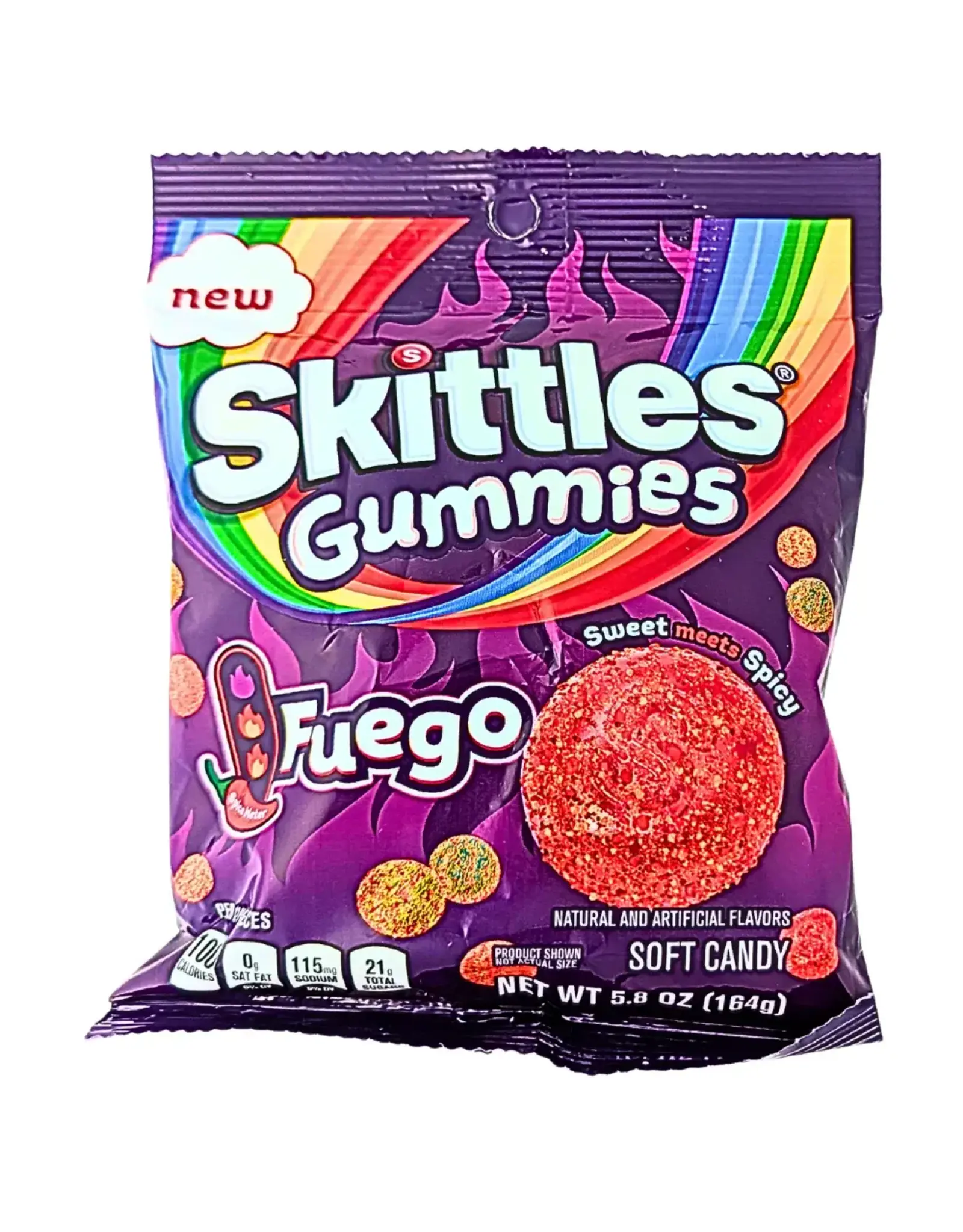 Skittles Gummy Fuego 5.8oz CLEARANCE