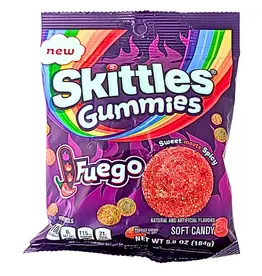 Skittles Gummy Fuego 5.8oz CLEARANCE