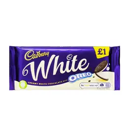 Cadbury Cadbury Oreo White 120g (British)