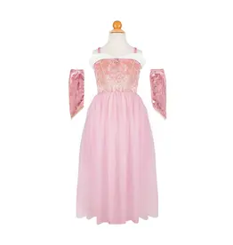 Great Pretenders Velvety Soft Sleeping Sweetheart Princess Gown with Arm Warmers, Size 7-8