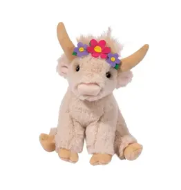 Douglas Laddie Flower Highland Cow Mini Soft