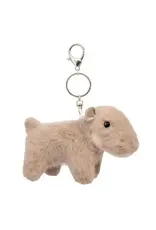 Douglas Hippo Plush Toy Bag Charm