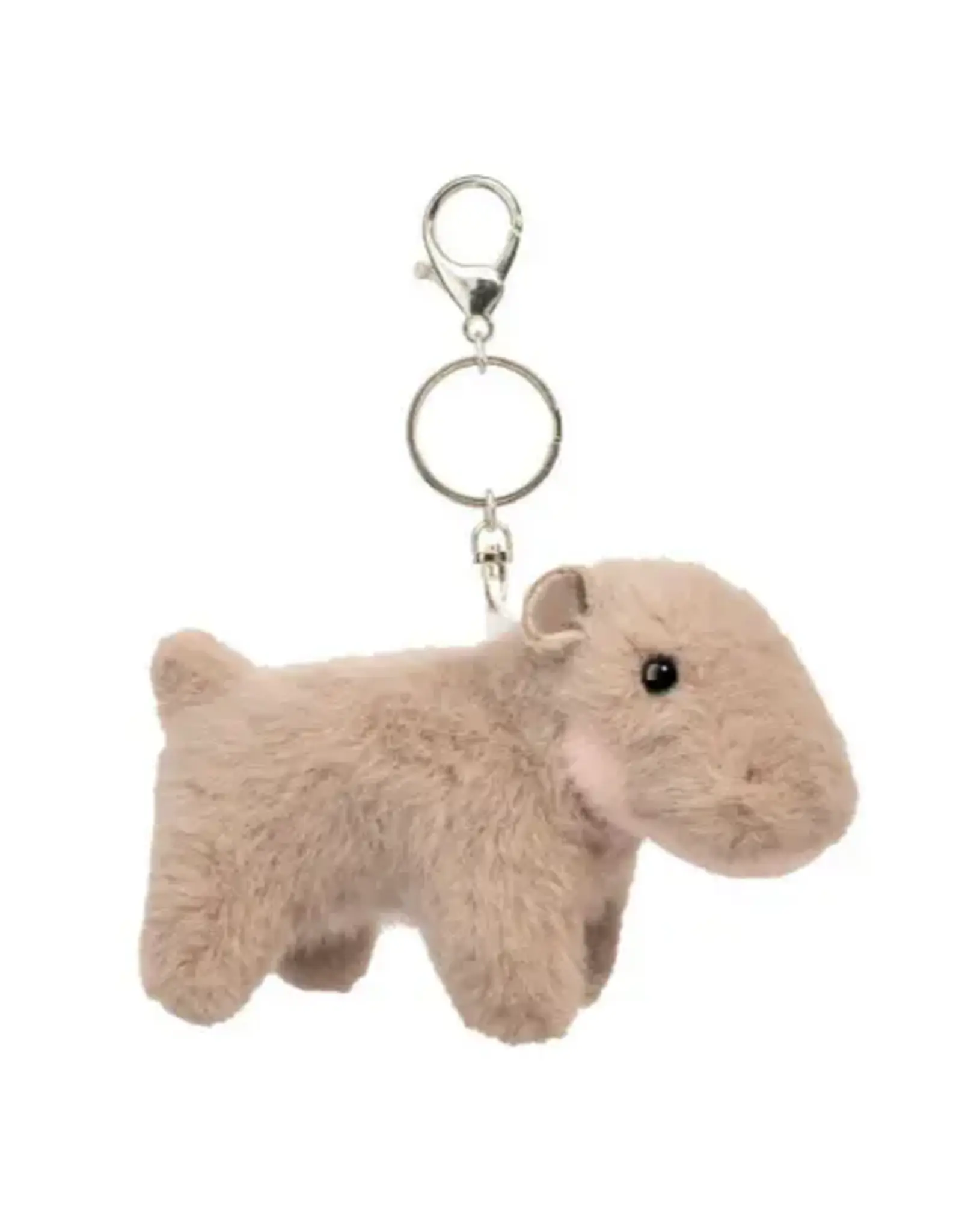 Douglas Hippo Plush Toy Bag Charm
