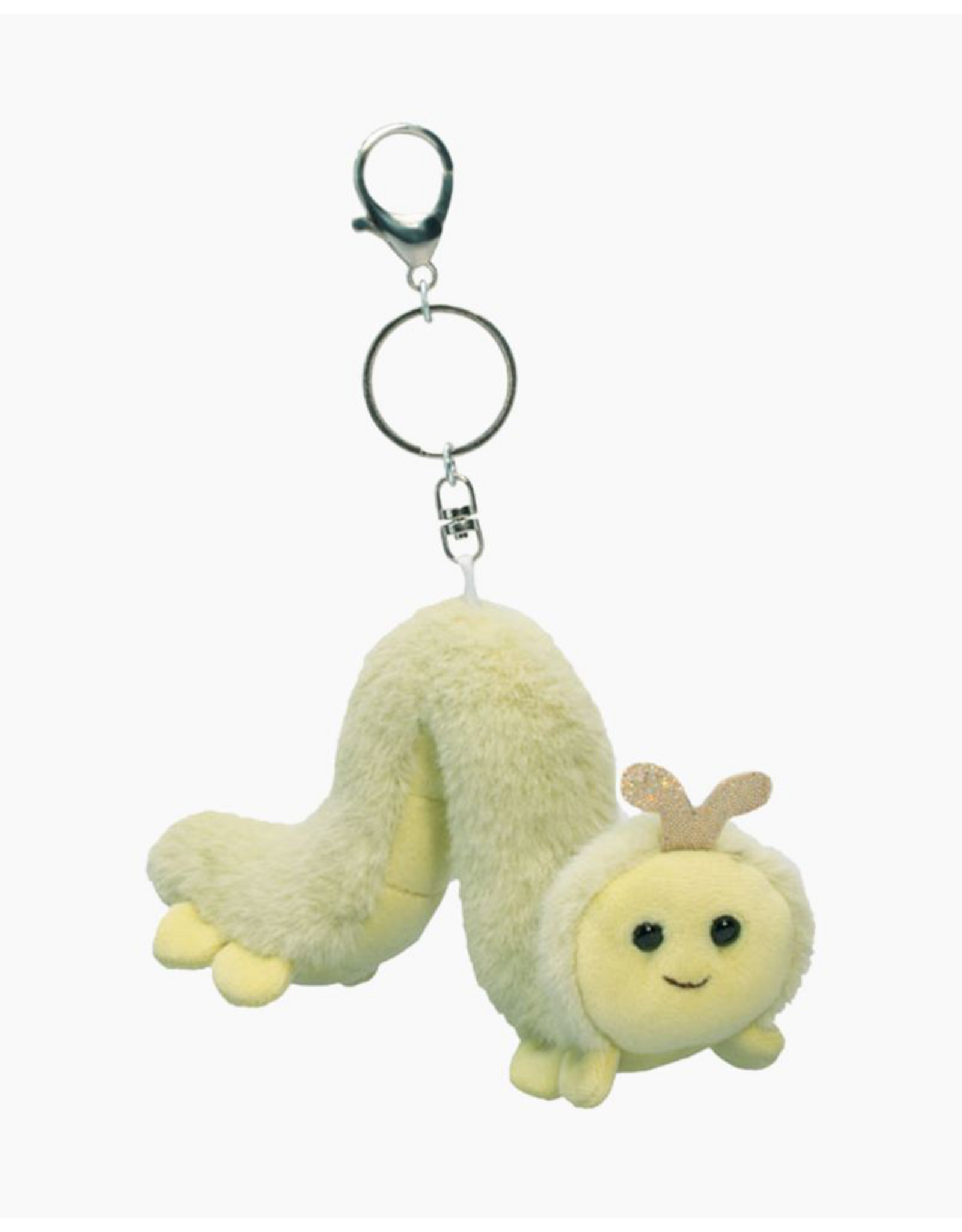 Douglas Inchworm Plush Toy Bag Charm
