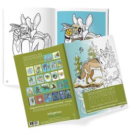 Indigenous Collection Spring Greeting Colouring Book