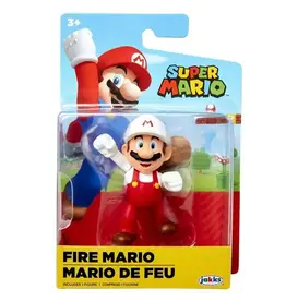 Super Mario 2.5in Mini Figure - Fire Mario