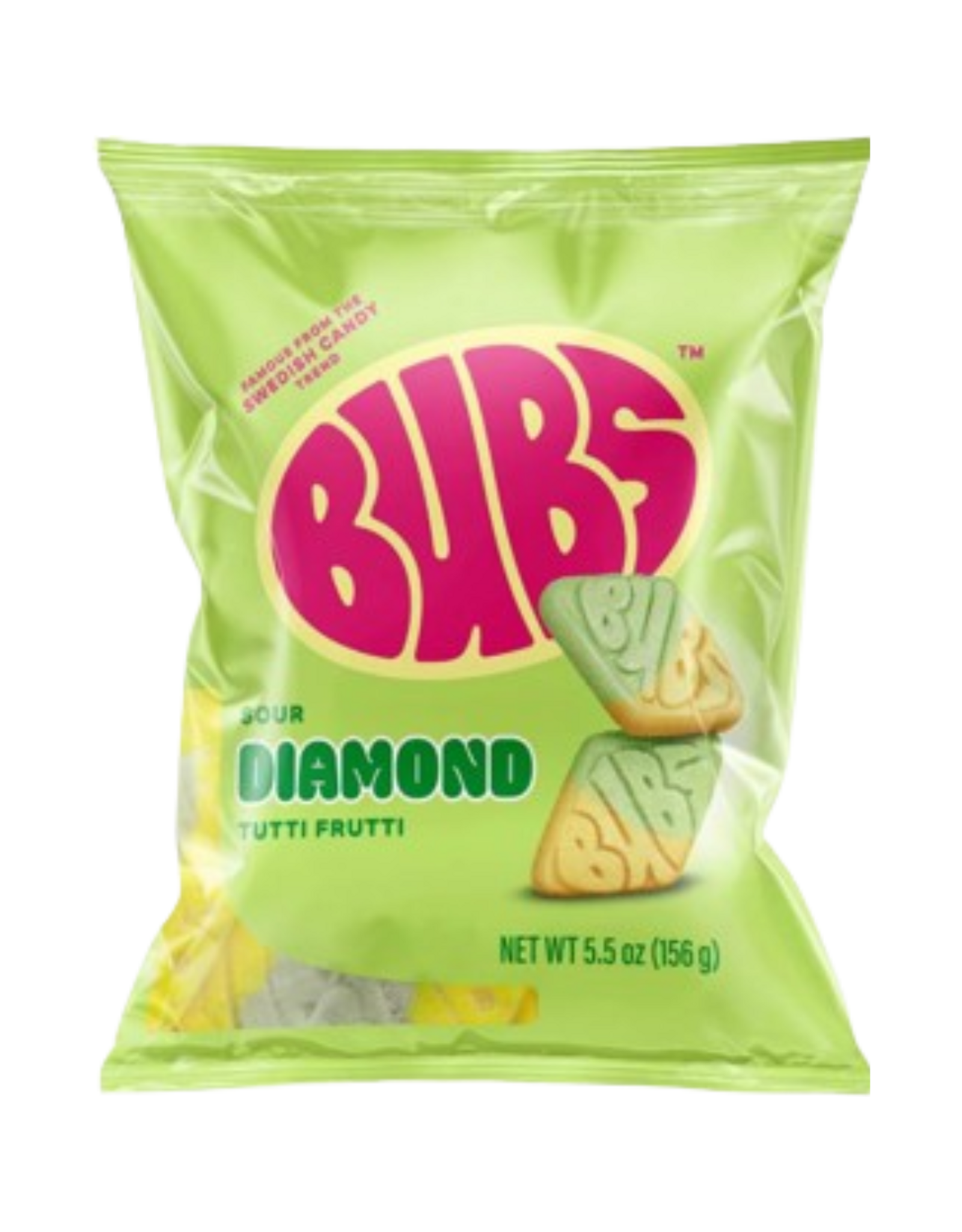 Bubs Sour Diamond Tutti Frutti Vegan