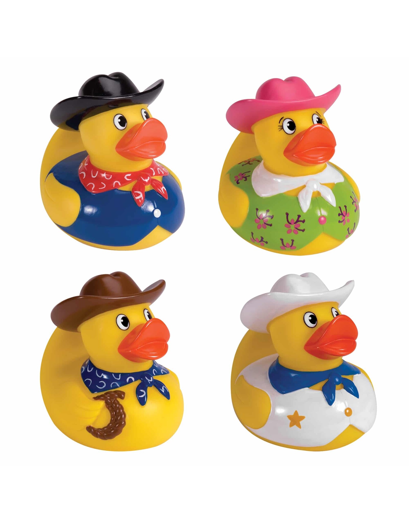 Schylling Rubber Duckies Cowboys Assorted