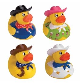 Schylling Rubber Duckies Cowboys Assorted