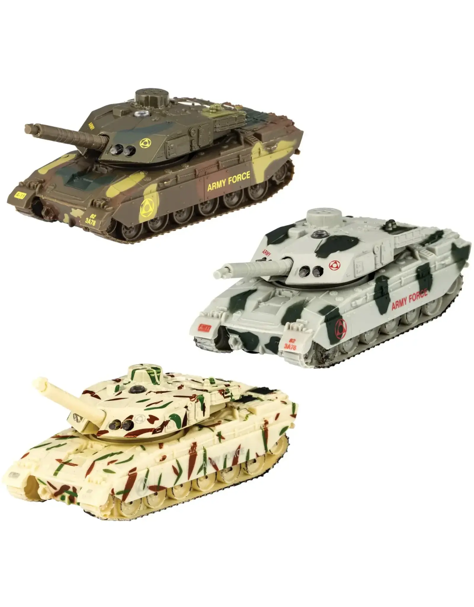 Schylling Diecast Light & Sound Tanks