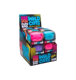 Schylling Wild Cats Fuzz Ball NeeDoh