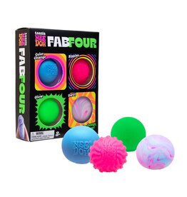 Schylling Teenie Fab Four NeeDoh Multi Pack