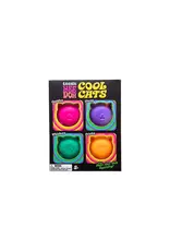 Schylling Teenie Cool Kittens NeeDoh Multi Pack