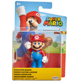 Super Mario 2.5in Mini Figure - Raccoon Mario