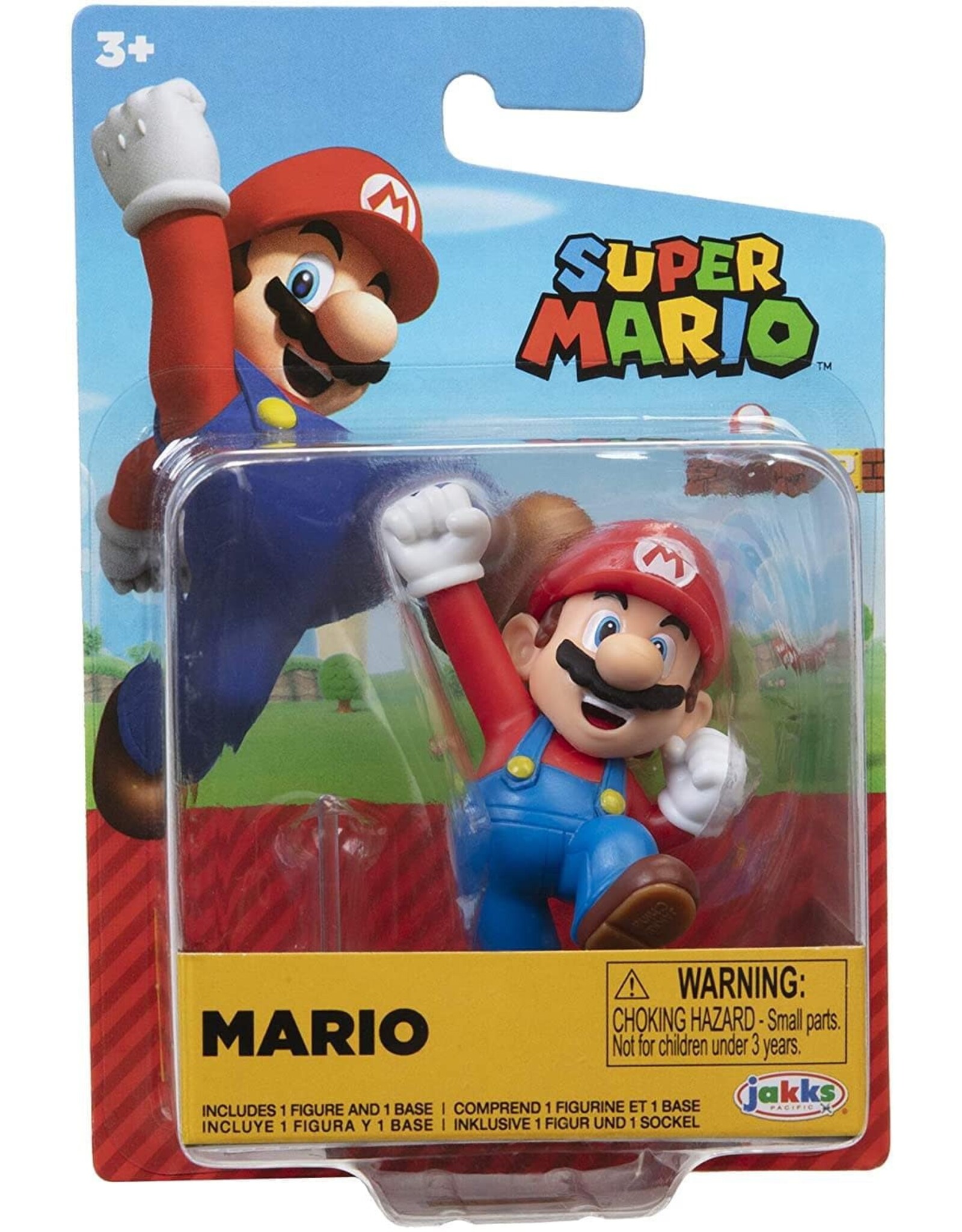 Super Mario 2.5in Mini Figure - Jumping Mario