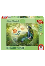 Schmidt Yin & Yang In The Forest of Hummingbirds 1000pc