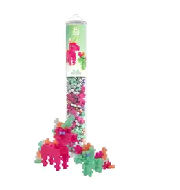 Plus-Plus Plus-Plus Tube: Pearl Unicorns 100pc