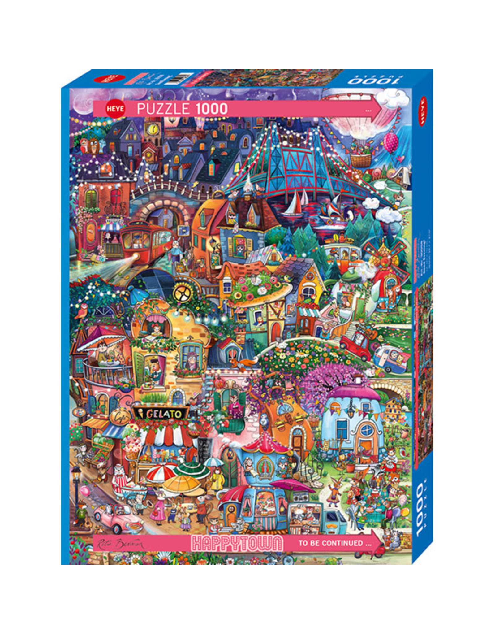 Heye Happytown, Good Evening 1000pc