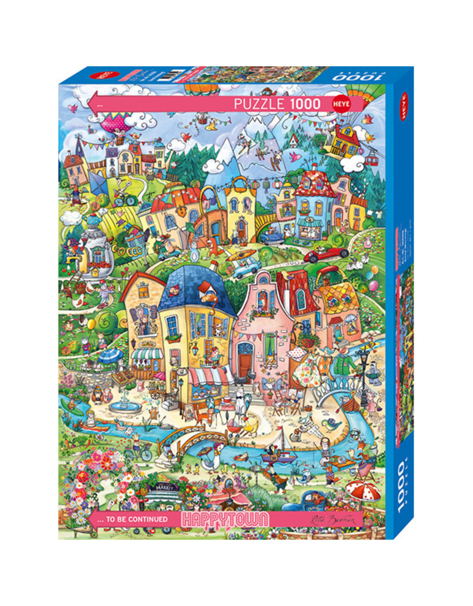 Heye Happytown, Good Morning 1000pc