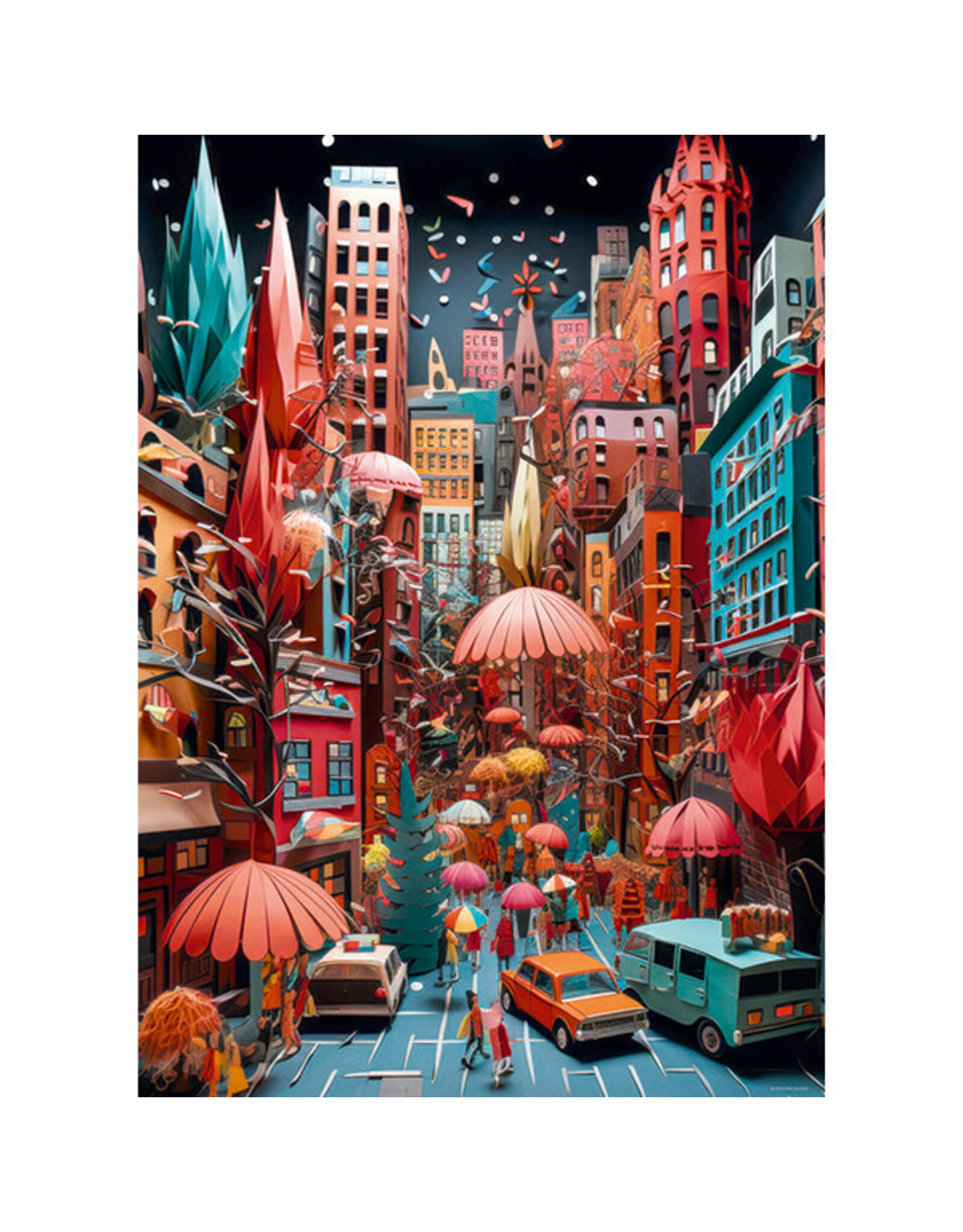 Heye Street Canyon, Paper-Like 1000pc