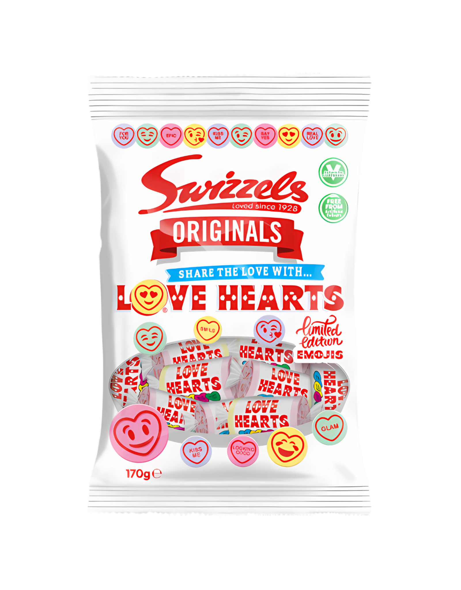 Swizzels Love Hearts Original 127g (British)
