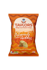 Taylors Crisps Jalapeno & Mature Cheddar Ridge Cut 150g (British)