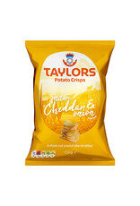 Taylors Crisps Mature Cheddar & Onion 150g (British)