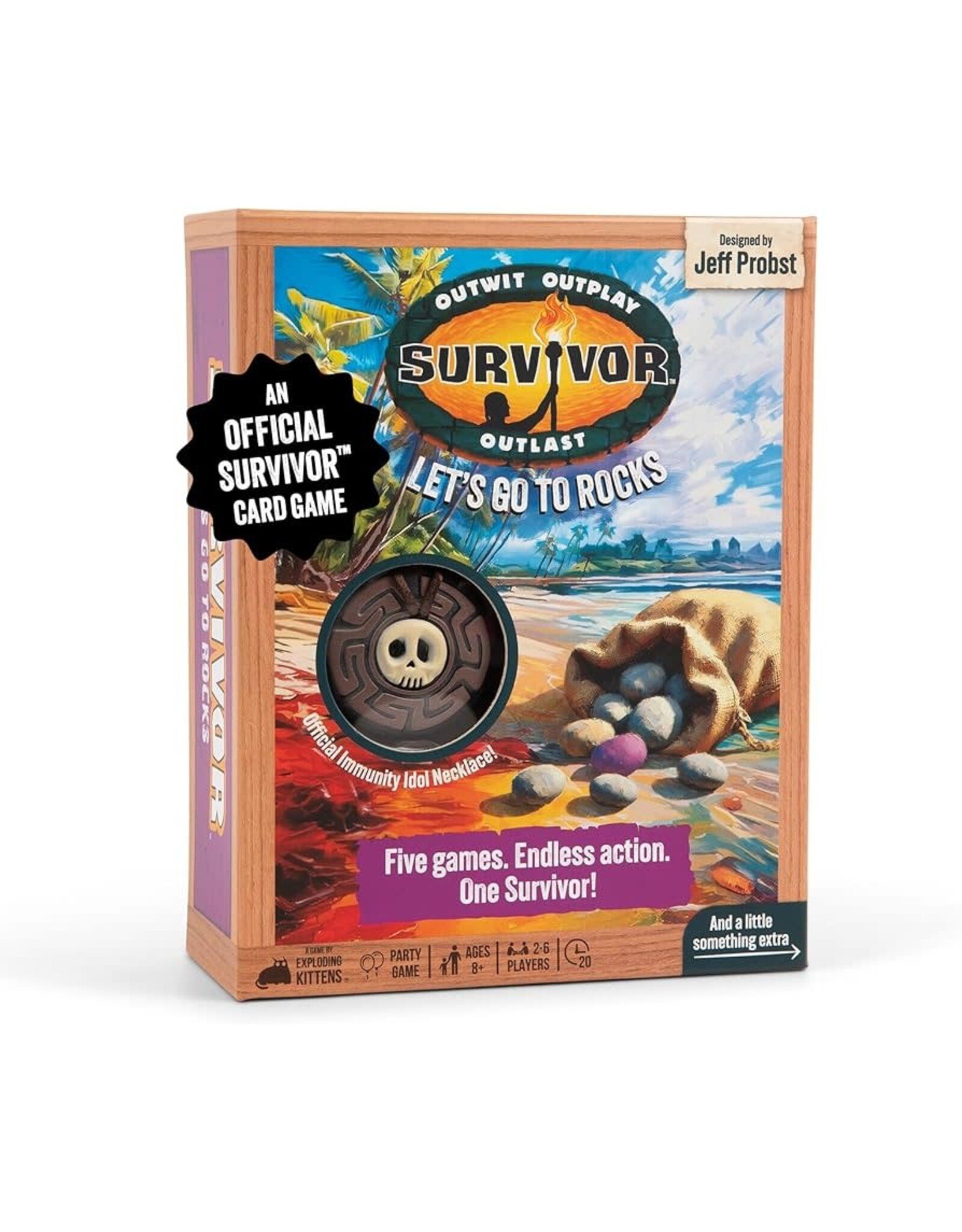 Exploding Kittens Survivor: Lets Go To Rocks