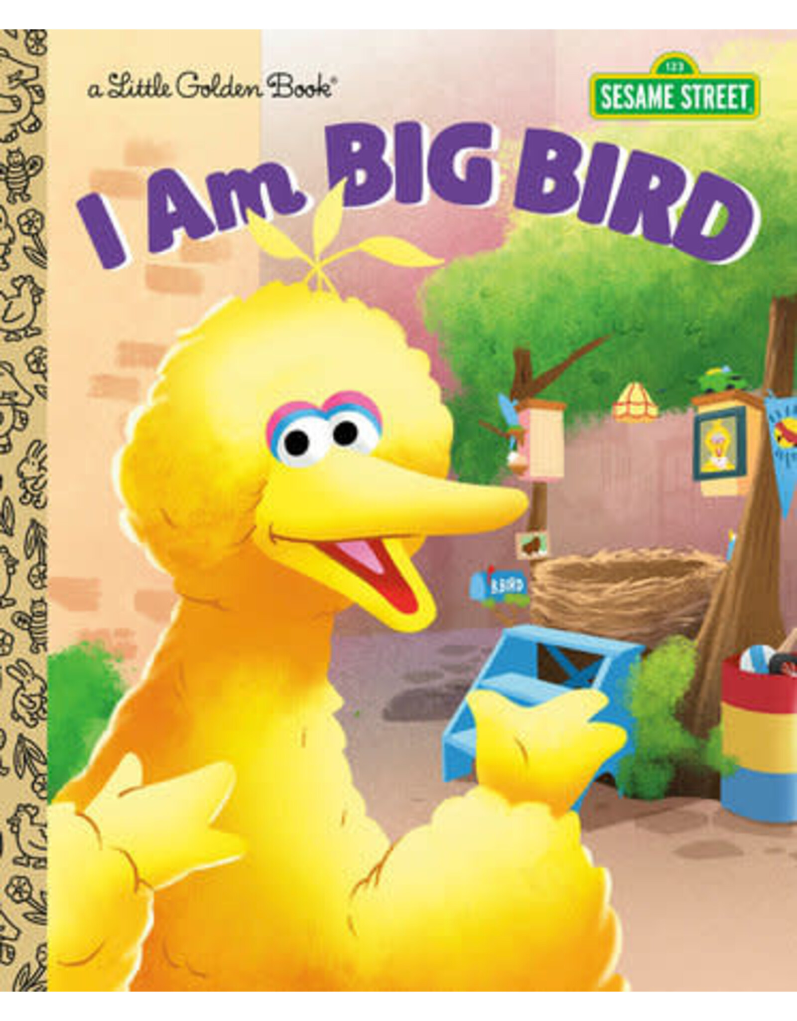 Little Golden Books I Am Big Bird (Sesame Street) Little Golden Book