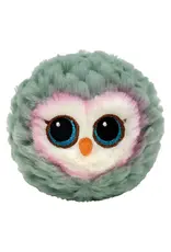 Ty Beanie Bouncer - Feathers Gray Owl