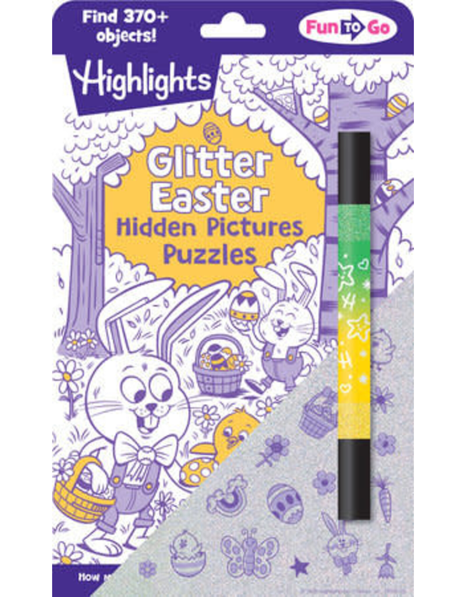 Highlights Highlights Glitter Easter Hidden Pictures Puzzles