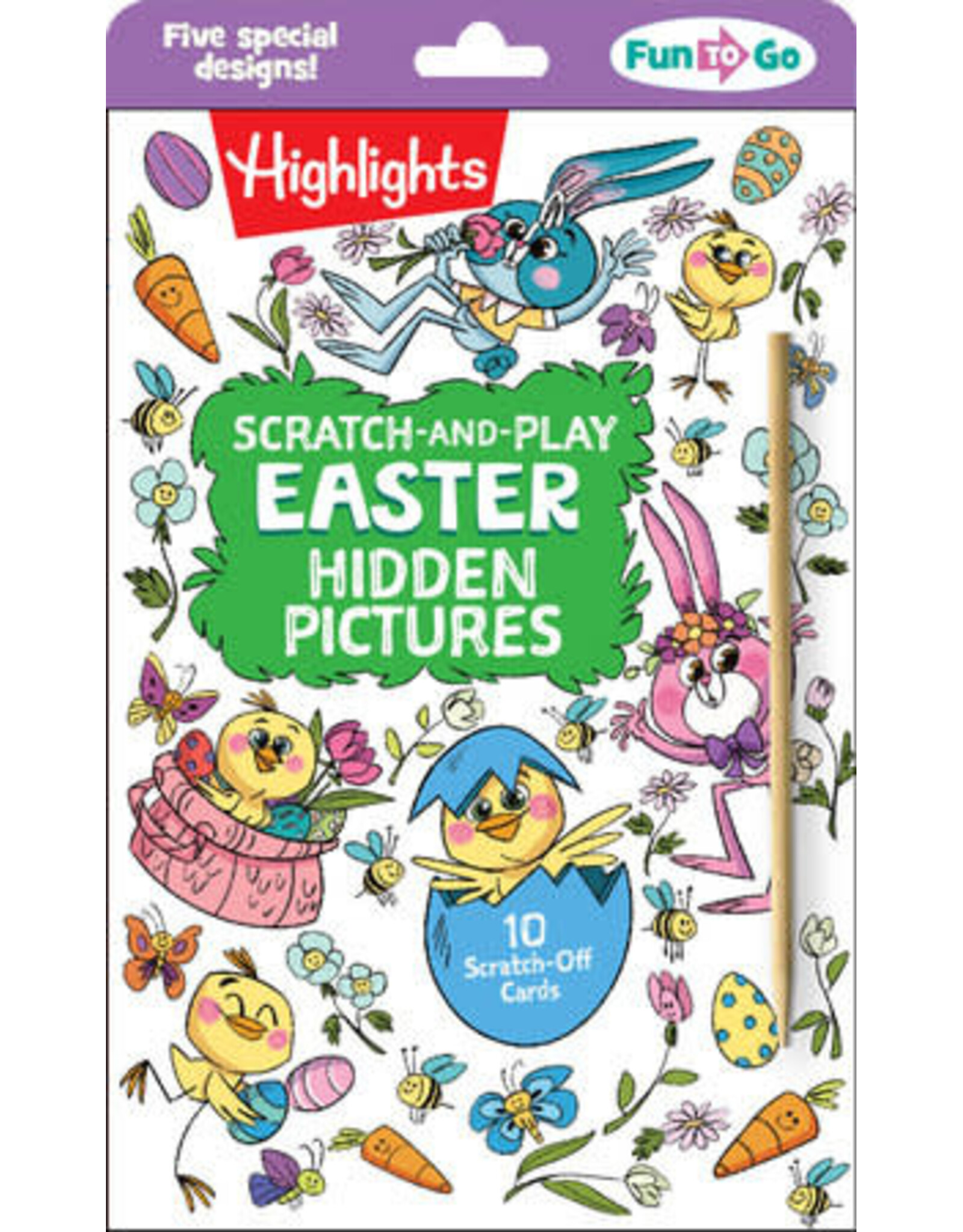 Highlights Highlights Scratch-and-Play Easter Hidden Pictures