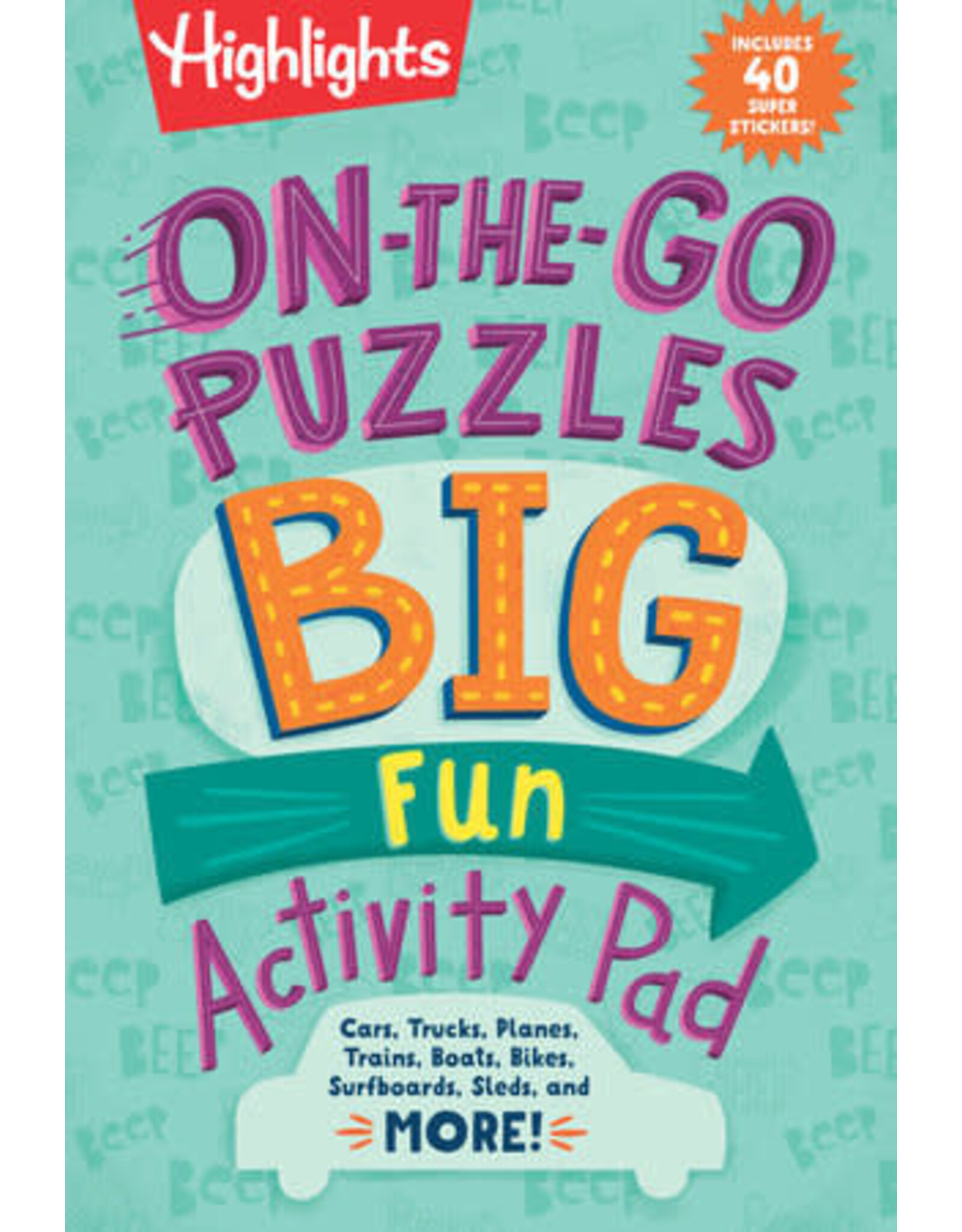 Highlights Highlights On-the-Go Puzzles Big Fun Activity Pad